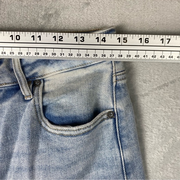 Hidden Jeans Women's 30 Light Blue Nori High Waist Cropped Wide Leg - Picture 5 of 8